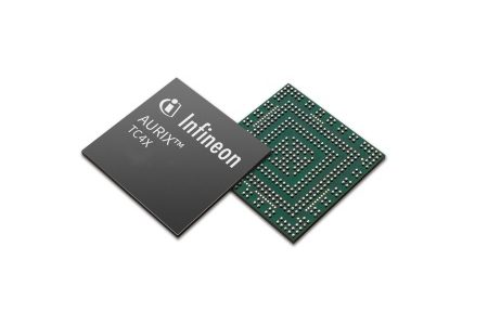 Infineonの32ビットTriCore AURIX TC4xマイクロコントローラー（MCU）