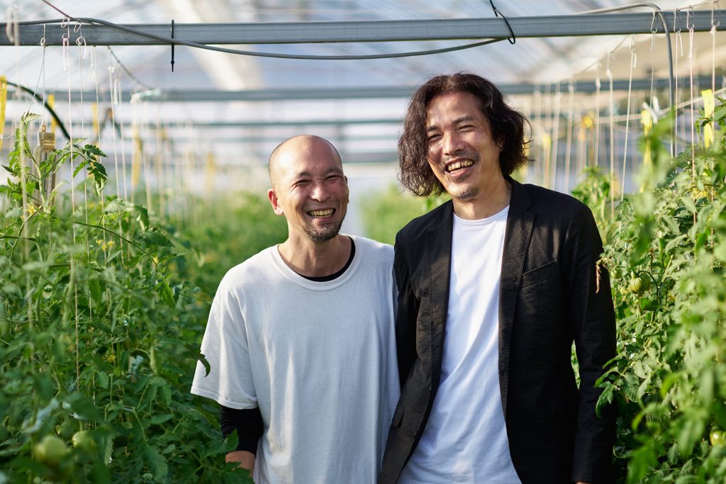 NDYunited代表の遠藤康平さん(左)とSSSの清水和洋さん