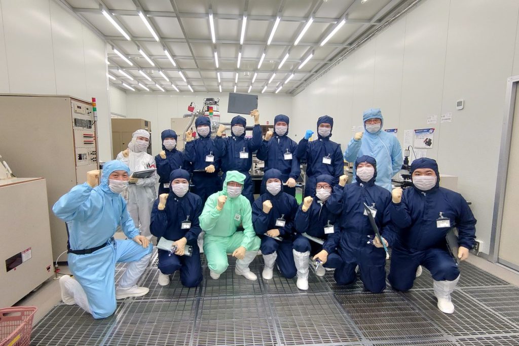 S-Hubが企画した半導体実習の様子(写真提供:東北大学)
